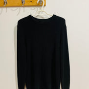 Chandail noir manche longue / H&M / Taille medium
