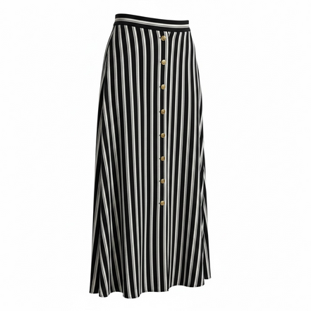 Jupe longue rayée - Vero Moda - Taille Medium
