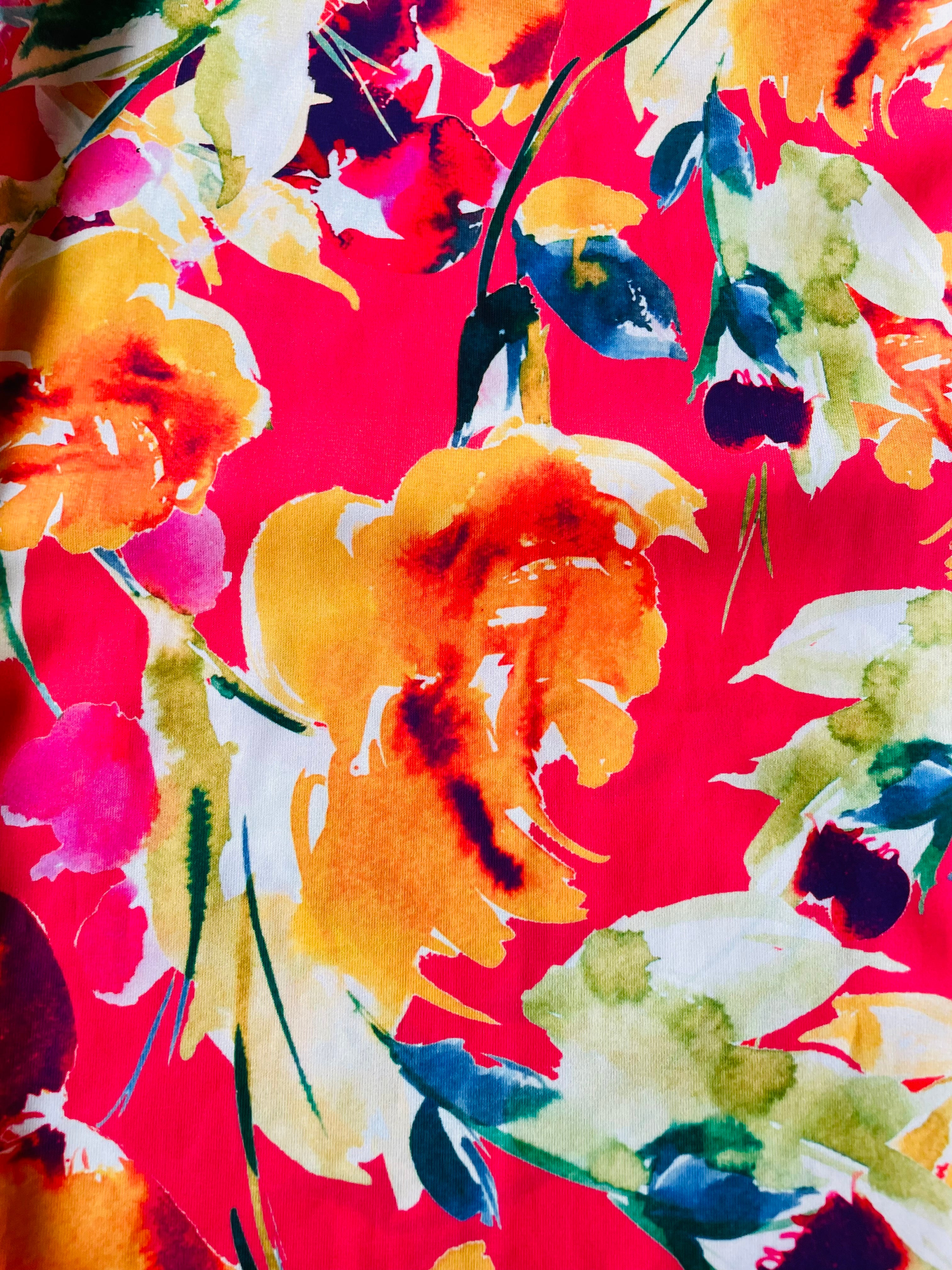 Pantalon léger floral / Guess / taille Small