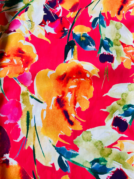 Pantalon léger floral / Guess / taille Small