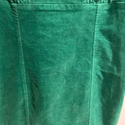 Robe courte corduroy vert - Taille Large - Nobo