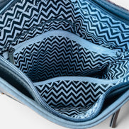 Sac cuir tons de gris / Alberto