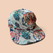 Casquette tapisserie de tigres