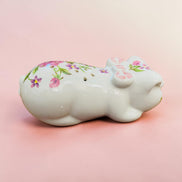 Diffuseur de parfum vintage Avon / cochonnet endormi
