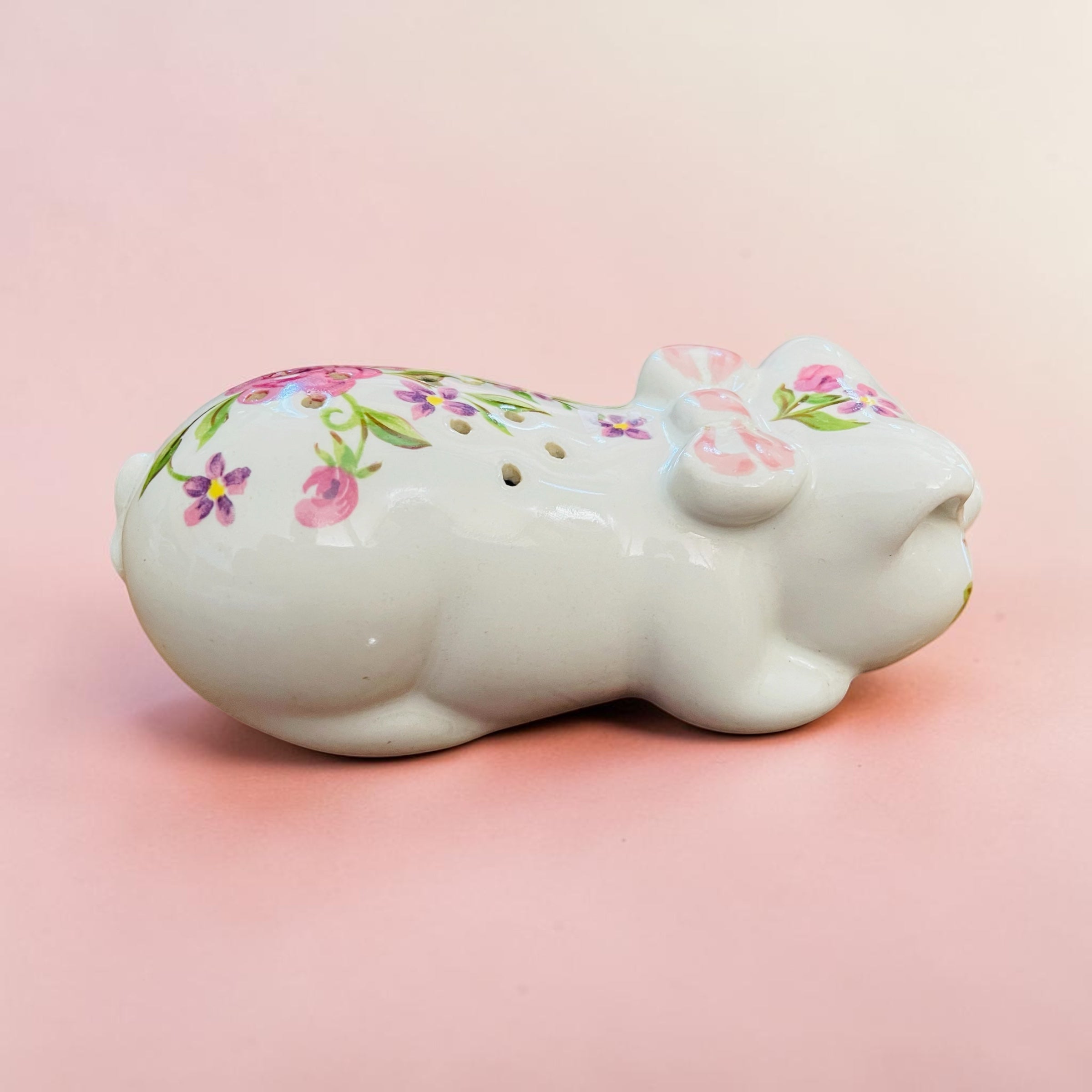 Diffuseur de parfum vintage Avon / cochonnet endormi