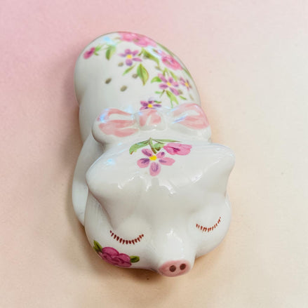 Diffuseur de parfum vintage Avon / cochonnet endormi