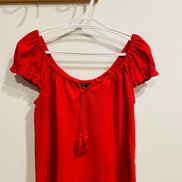 Haut rouge manches courtes - RW&CO - Taille Medium