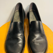 Soulier cuir noir / Clarks / taille 7,5 femme