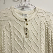 Chandail tricot blanc - Blumind - Taille medium - Enfant