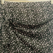 Jupe courte fleurie devant portefeuilles - Rachel - Taille medium