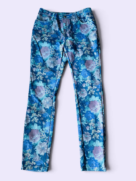 Jeans fleuri / taille 6