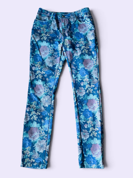 Jeans fleuri / taille 6