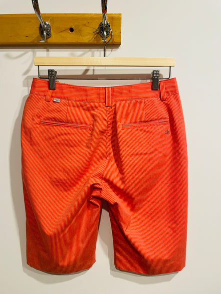 Bermuda orange rayé - Calvin Klein golf - Taille 6