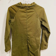 Veste vintage verte aspect militaire - Taille XS - Enfant