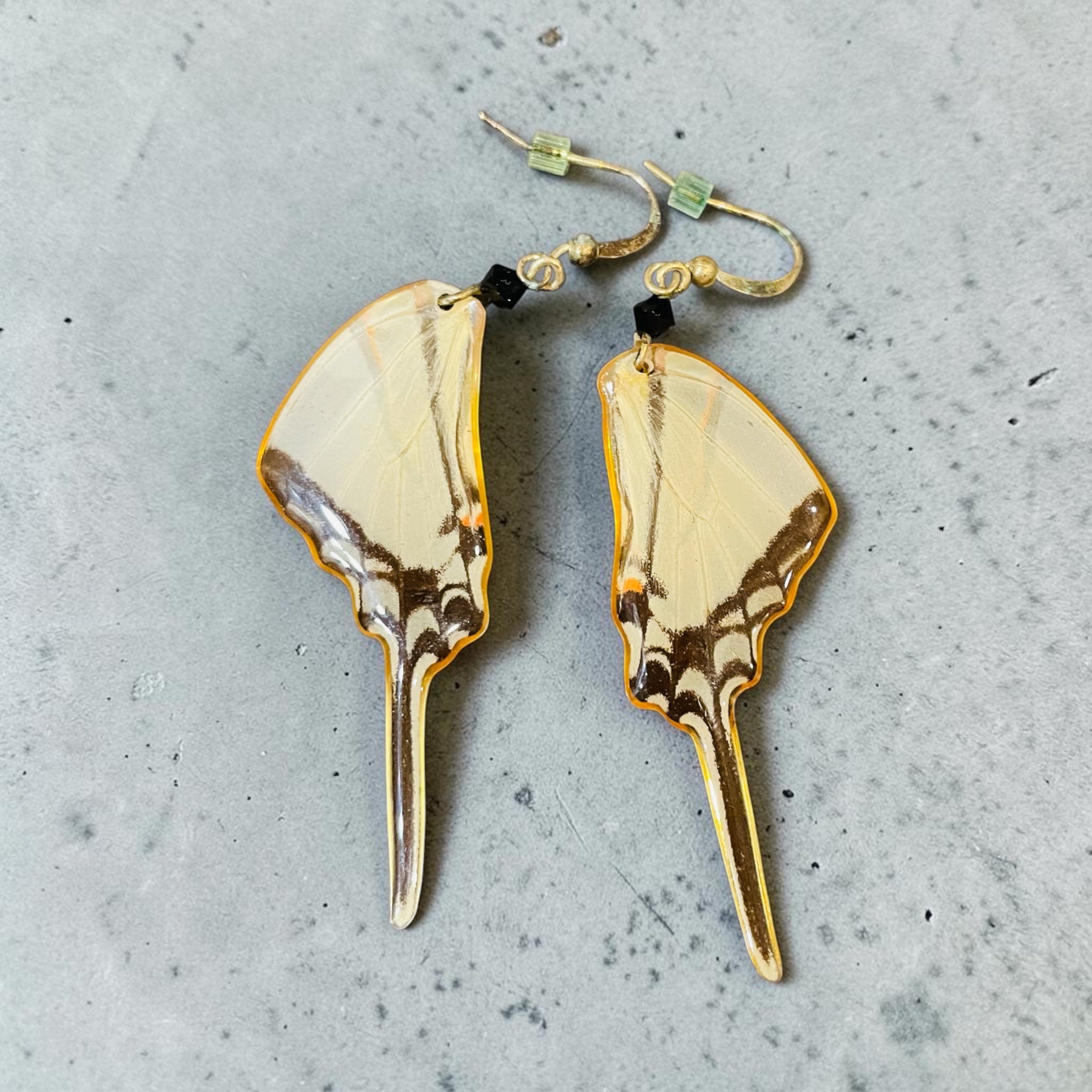 Boucles d’oreilles ailes de papillon