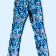 Jeans fleuri / taille 6
