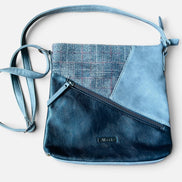 Sac cuir tons de gris / Alberto