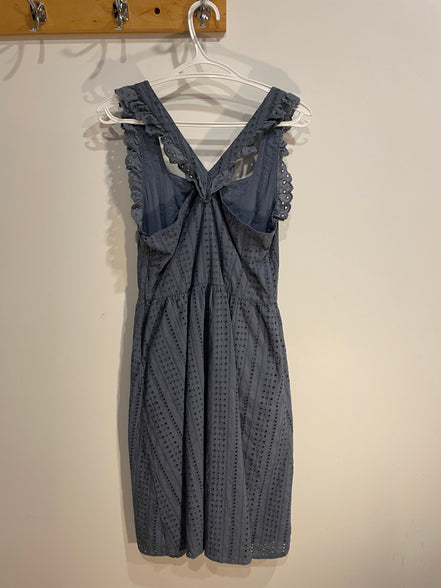 Robe bleue dentelle/ ICHI / taille Small