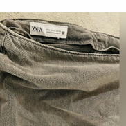 Long denim skirt - Zara