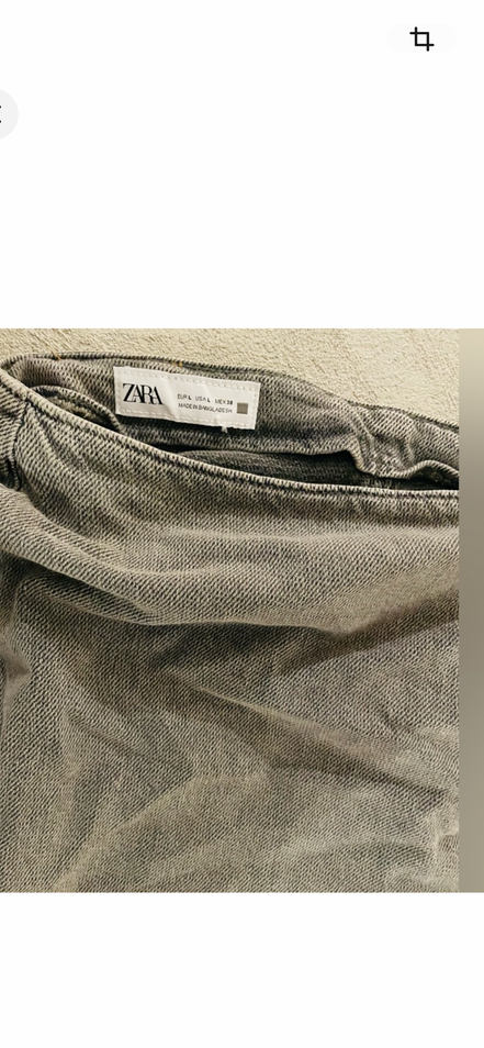 Long denim skirt - Zara