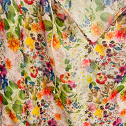 Floral sheer top XS - Zara