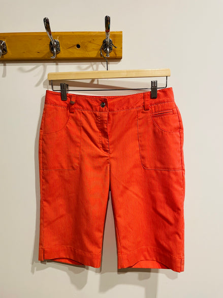 Bermuda orange rayé - Calvin Klein golf - Taille 6