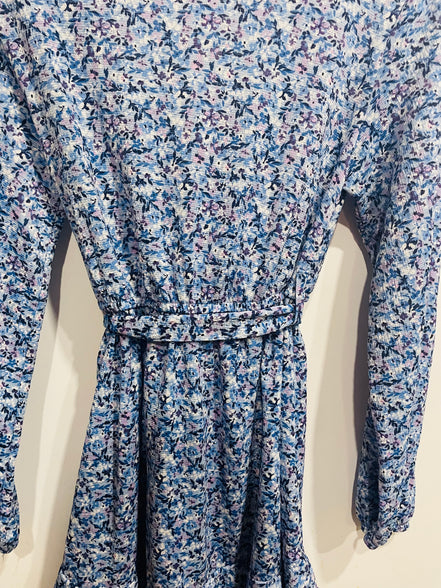Robe bleue texturée - streetwear society Small