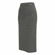 Jupe longue lignée / Taille élastique / Vamp / taille small