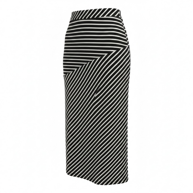 Jupe longue lignée / Taille élastique / Vamp / taille small