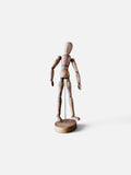 Bonhomme articulé en bois vintage