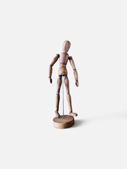 Bonhomme articulé en bois vintage