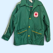 Veste verte vintage / Canada sport