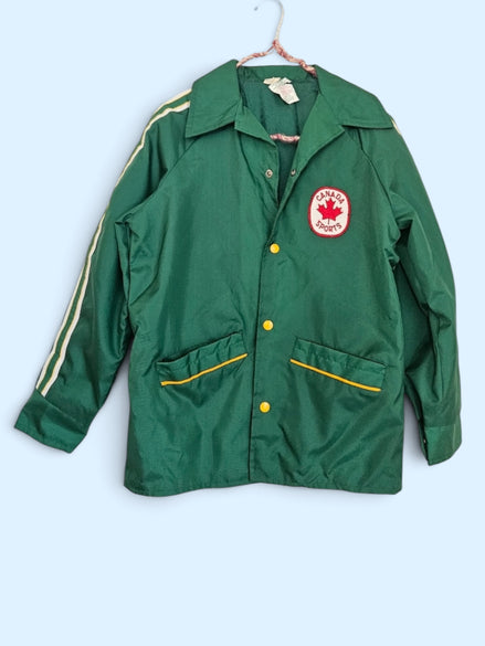 Veste verte vintage / Canada sport