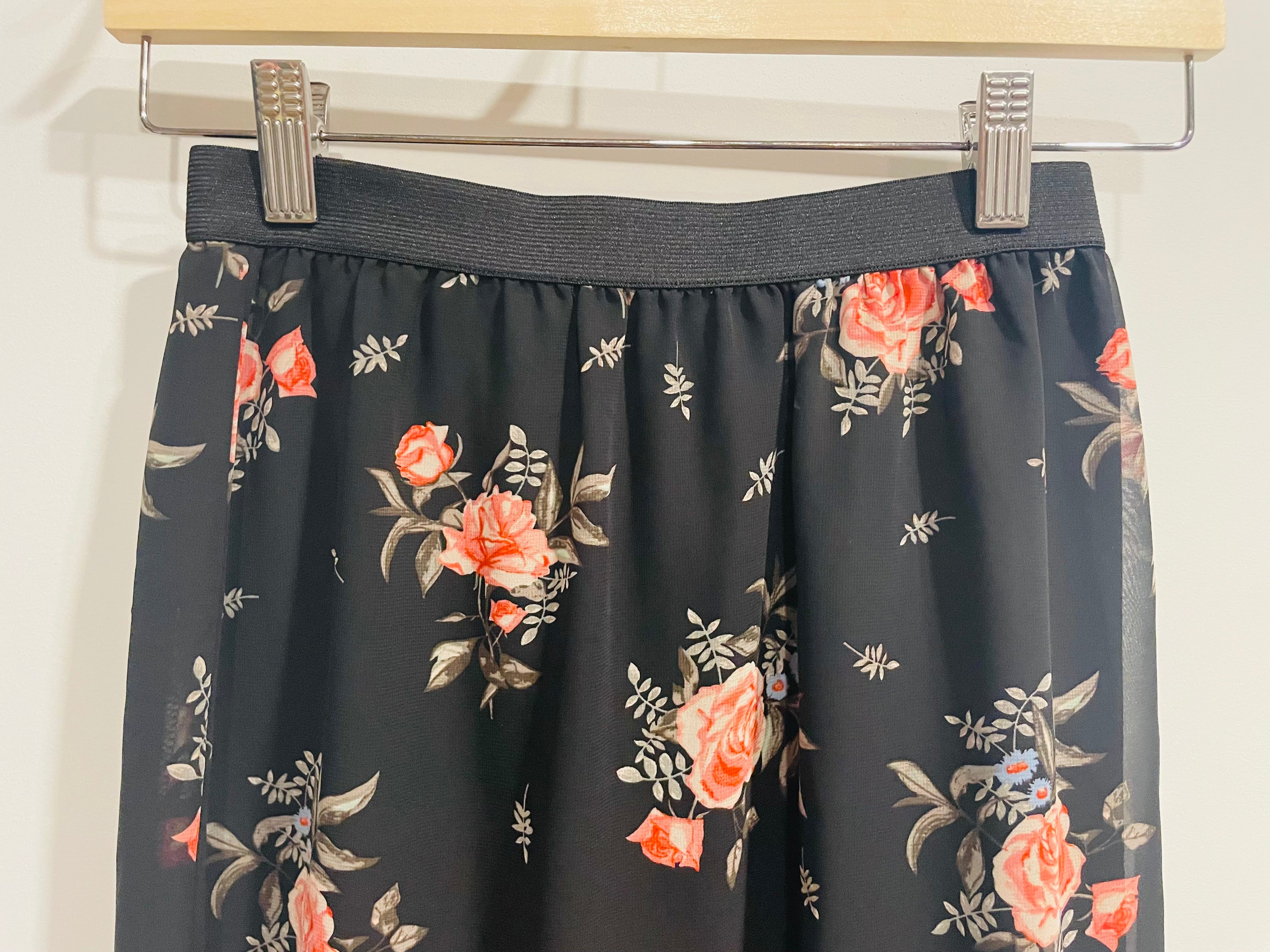 Jupe longue fleurie - Divided - Taille 4
