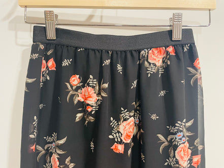 Jupe longue fleurie - Divided - Taille 4