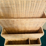 Organisateur en rotin
