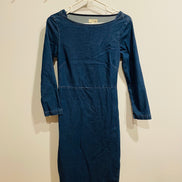 Robe longue jeans manches longues - Wilfred Free - Taille 6