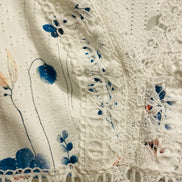 Robe courte florale et dentelle -Shein Taille Medium