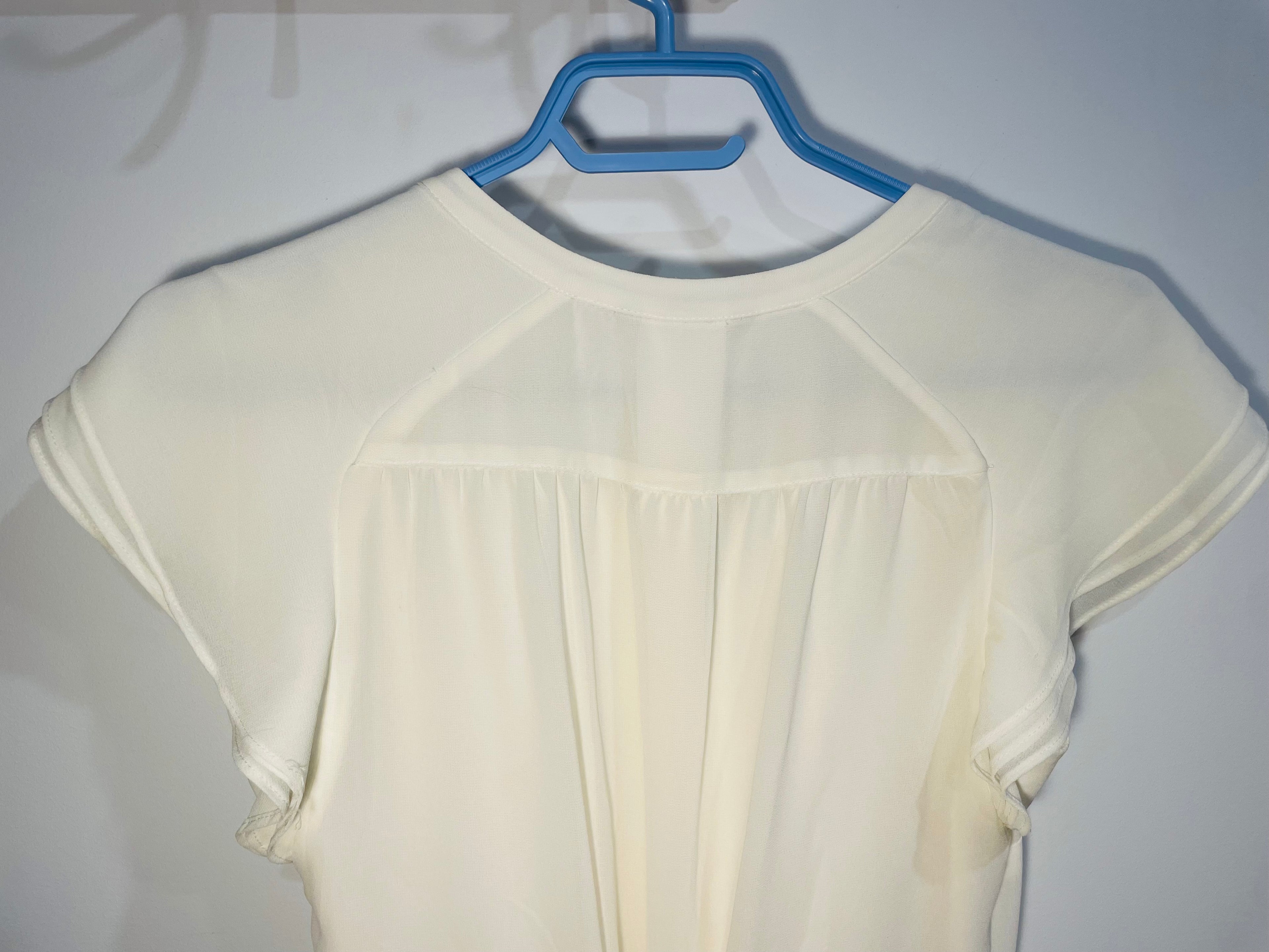 Robe blanche courte / H&M /Taille 4