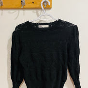 Haut dentelle manche bouffantes - Zara - Taille small