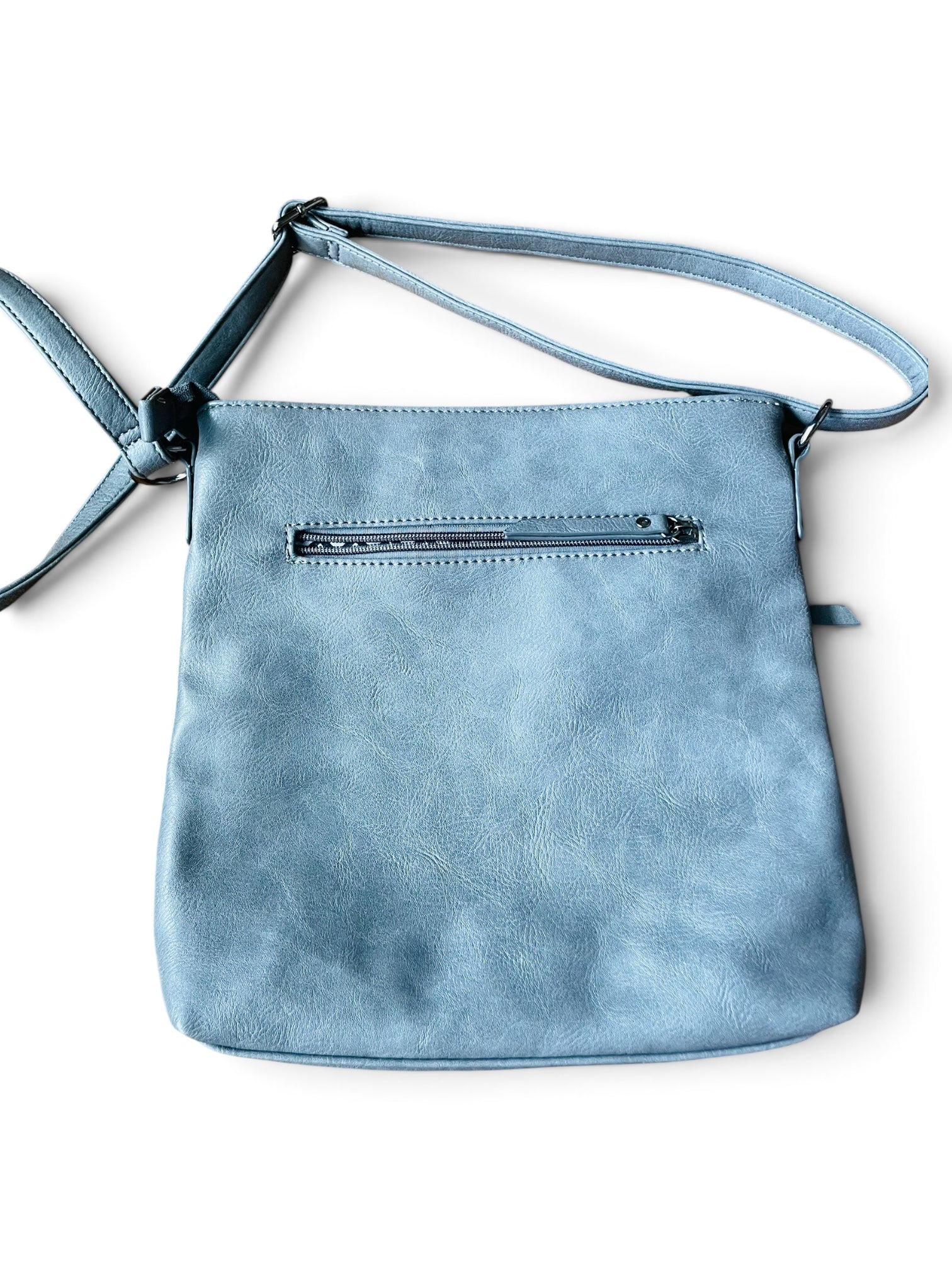 Sac cuir tons de gris / Alberto