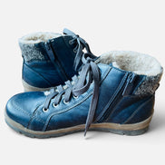 Bottines bleues / Taxi / Taille 7