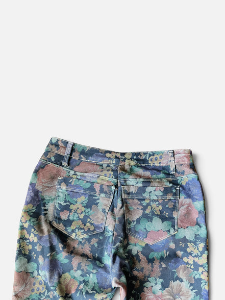 Jeans fleuri / taille 6