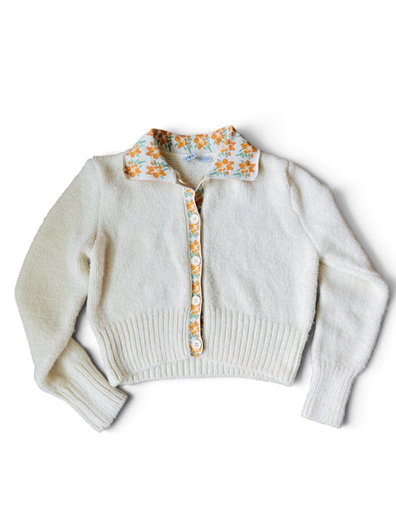 Haut tricot blanc manches longues / Zara / taille médium