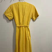 Robe longue jaune vintage - Taille medium