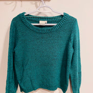 Chandail vert tricot - Ichi - Taille Small
