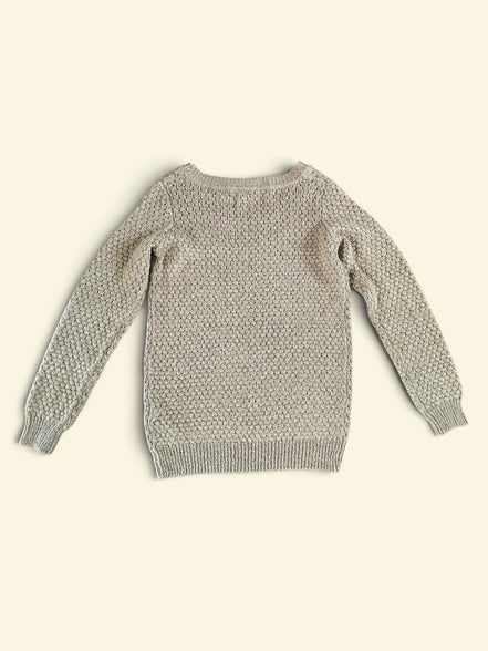 Haut tricot brun manches longues / ICHI / taille médium