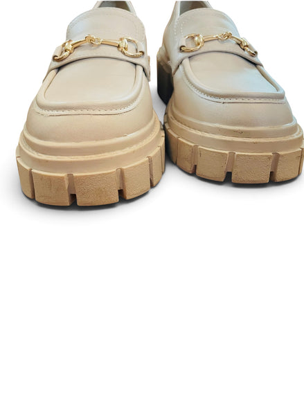 Souliers beige / Steve Madden / taille 6