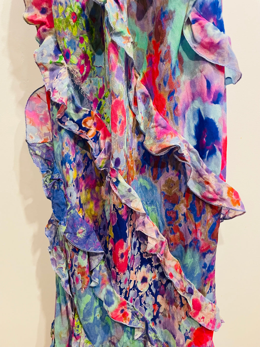 Robe longue à volants - Zara