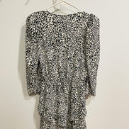 Robe courte motif léopard - Zara - taille XS